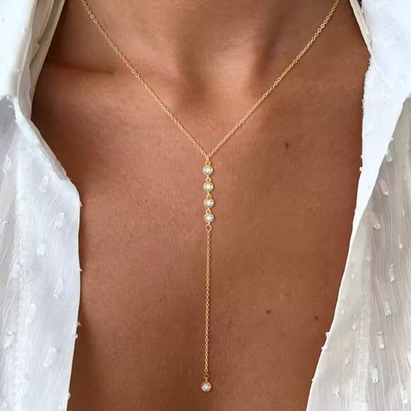 14K Gold filled Layering Necklace - Picture 1 of 3